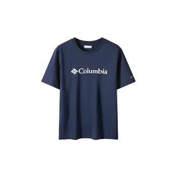 Columbia T Shirt Men's Navy Blue