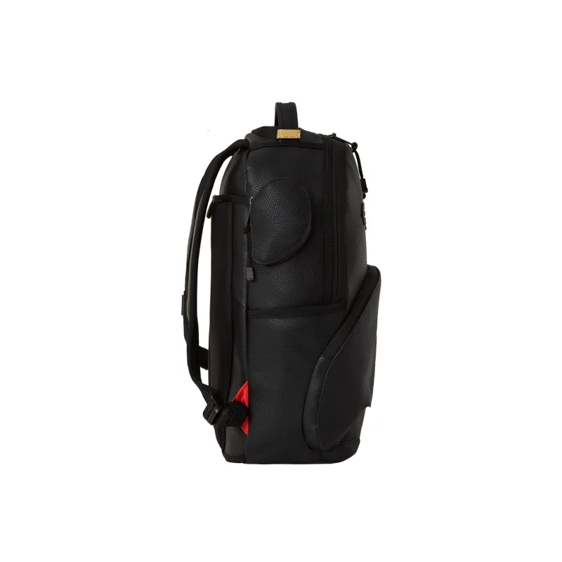 SPRAYGROUND Fabric Detail Backpack Regular Unisex Black-4