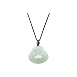 Maitreya Buddha Necklace, Cinnabar