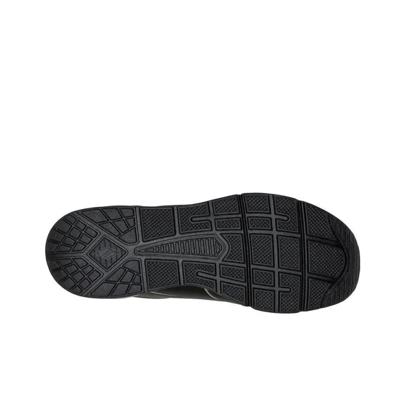 Skechers Uno 2 Cushioned Slip-Resistant Low-Top Sports Casual Shoes Women's Black-4