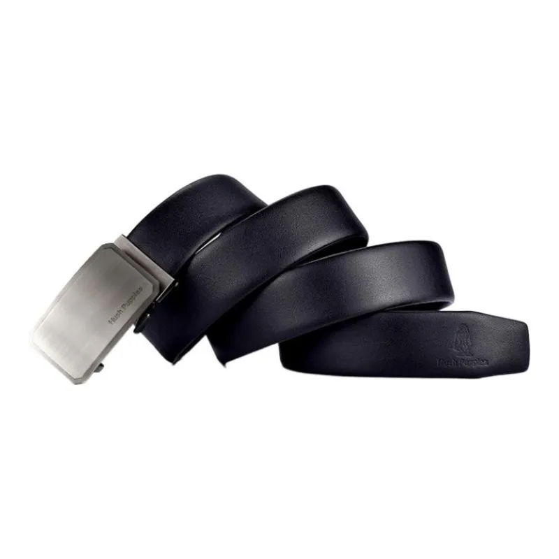 Hush Puppies Leather Belts Men Silver-2