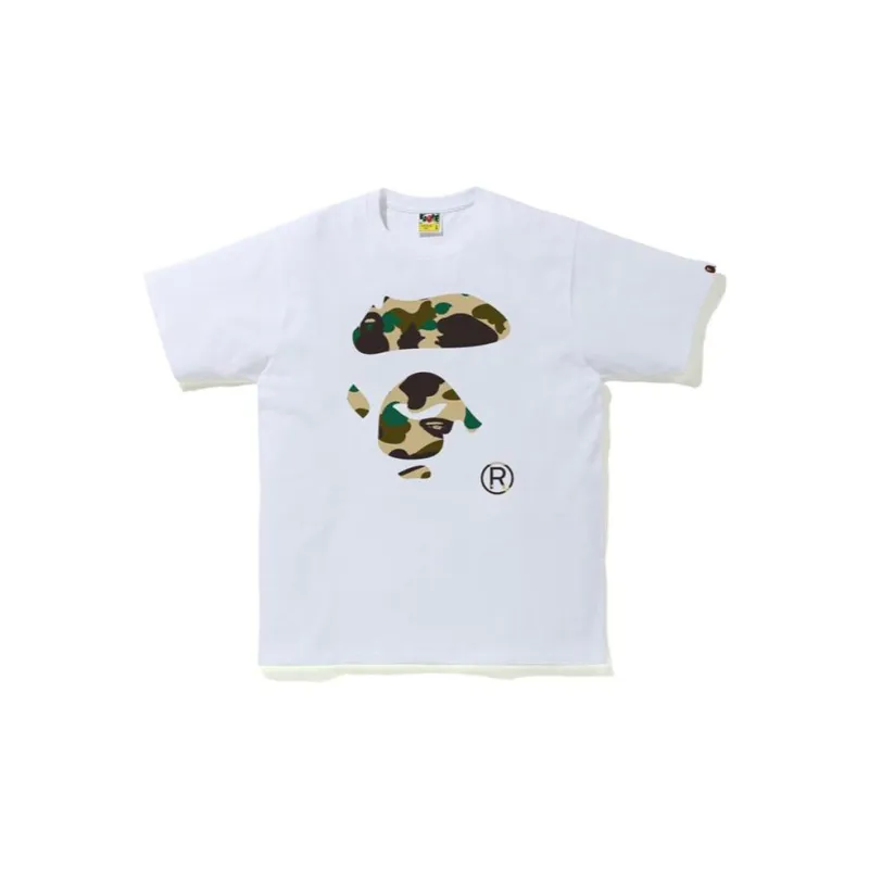 Bape 1st Camo Ape Face Tee-0