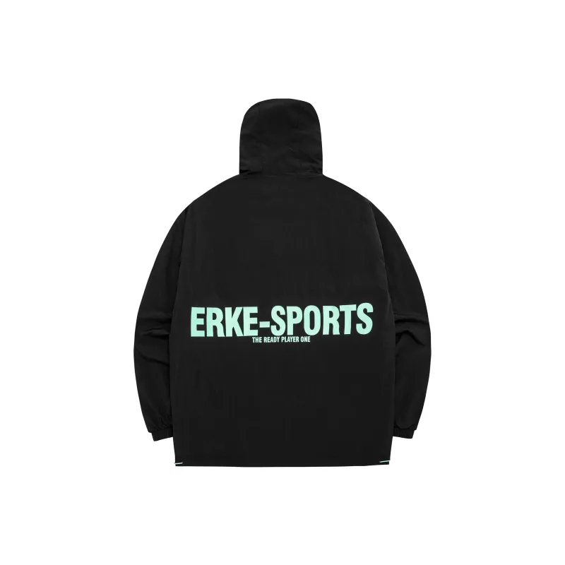 Erke Sports Life Collection Jackets & Coats Men's Jet Black-1