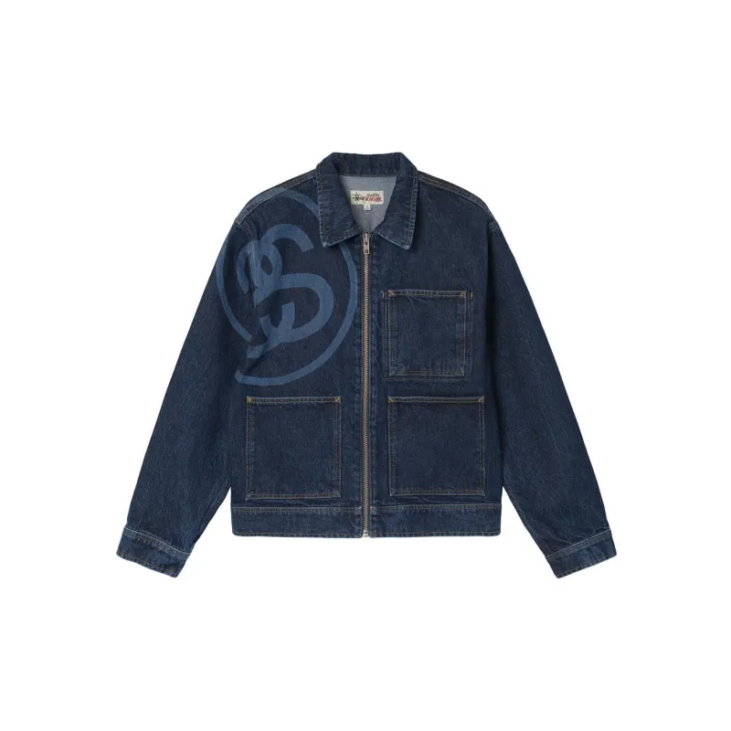 Stussy SS-Link Zip Work Jacket - Cheap Rcj Jordan Outlet