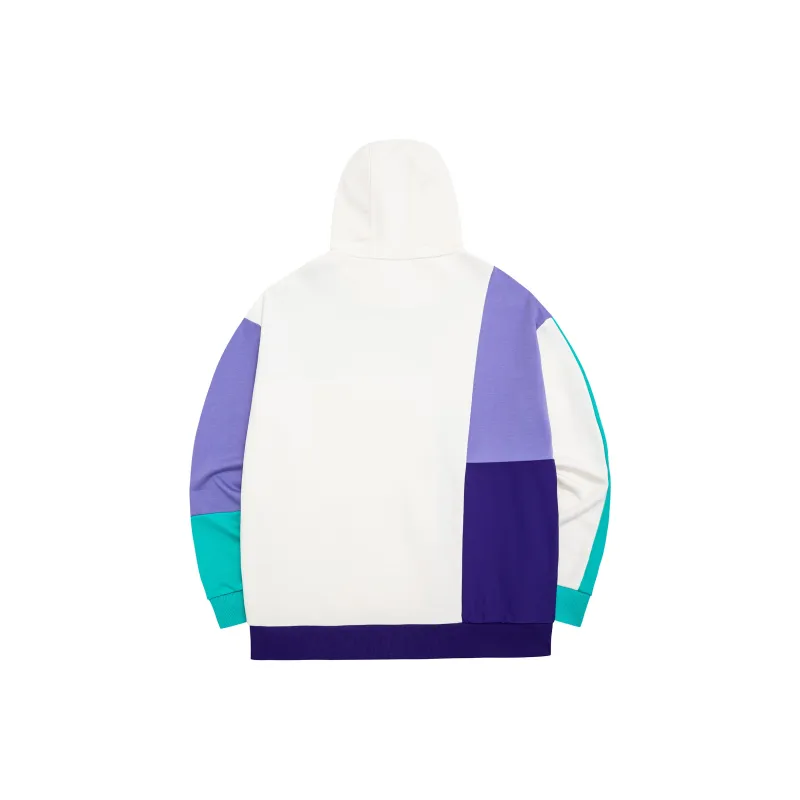 Erke Sweatshirts Men Glacier White/Punk Green-1