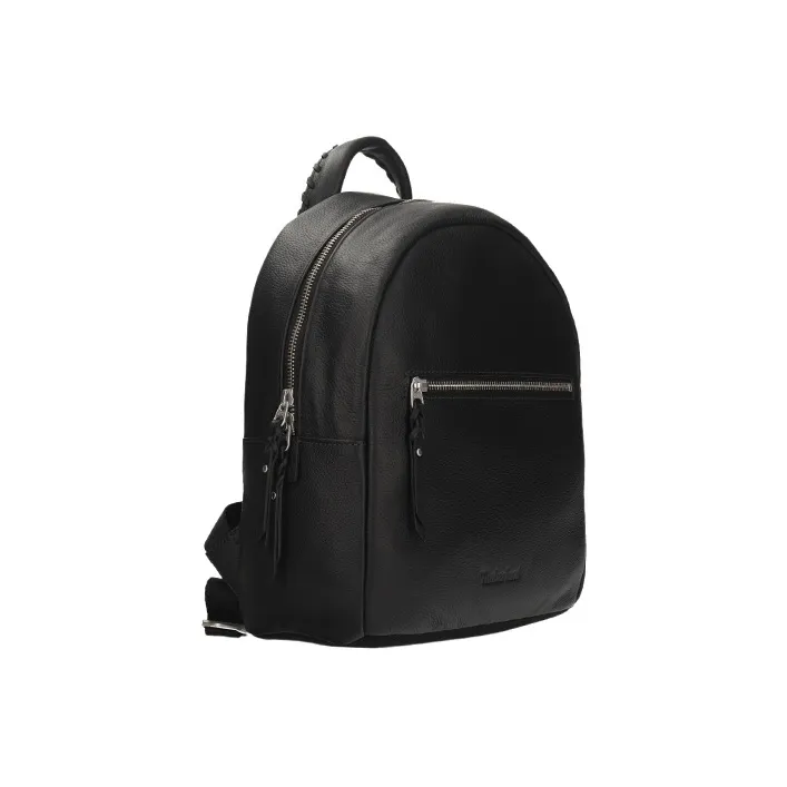Timberland Cow Leather Backpack Women's Black-1