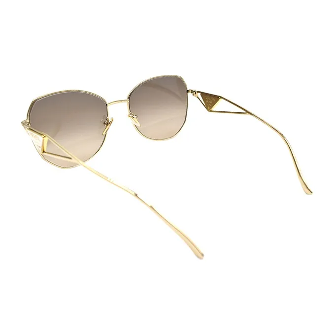PRADA Logo plaque Oversized frame Sunglasses-2