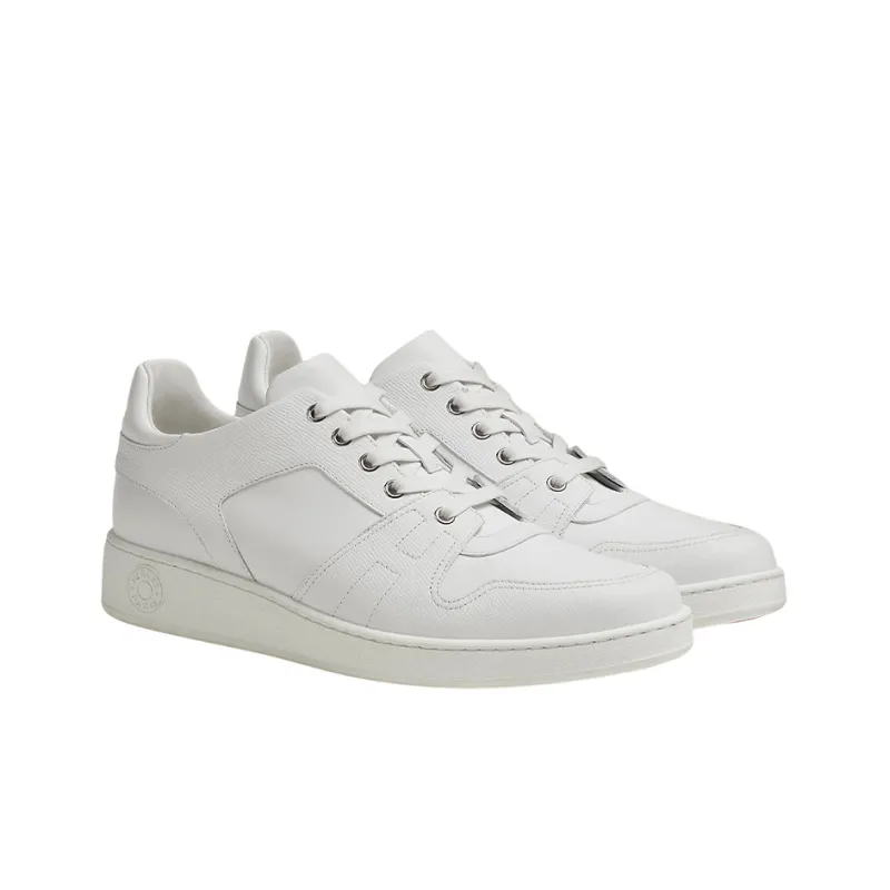 HERMES Free Low Top Stylish Skateboarding Shoes Men's White-2