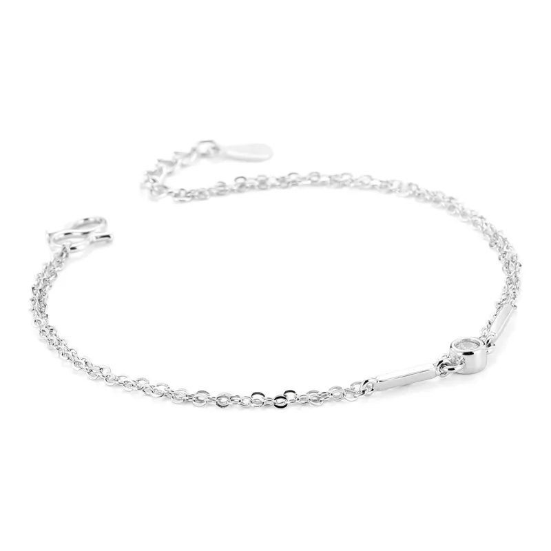 XXOFF Bracelets Women's Silvery White-1