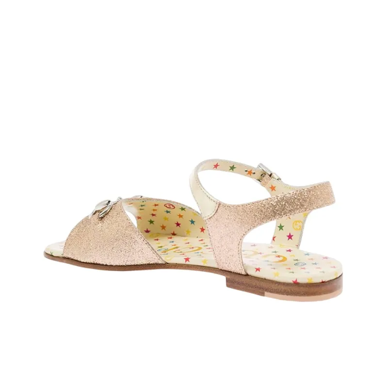 GUCCI Horsebit Strap Sandals Women's Pink-3