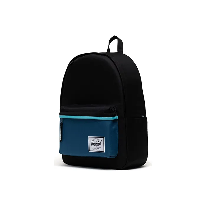 Herschel Polyester Backpack Extra Large Unisex Black & Dark Blue-1