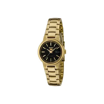 SEIKO Seiko5 Automatic Mechanical Movement Watch Women's Watch Black Dial