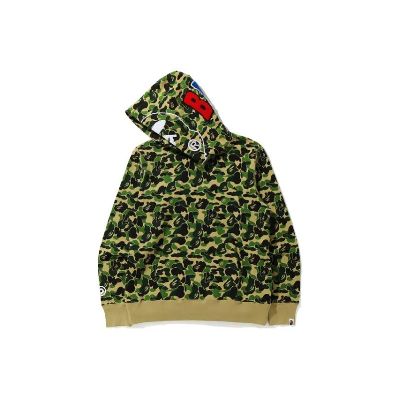 Bape Abc Camo 2nd Ape Wide Fit Pullover Hoodie-1