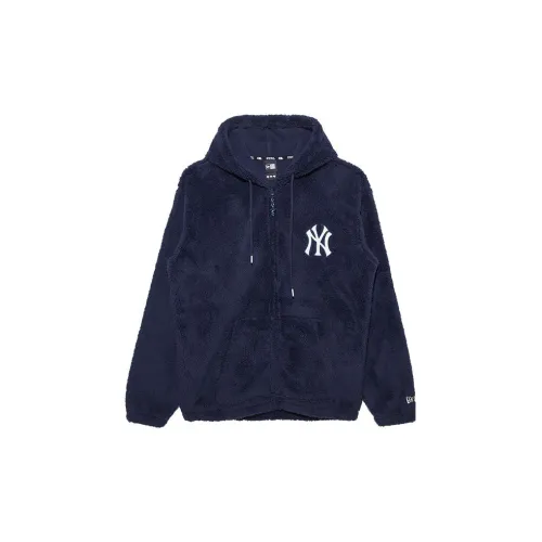 New Era Jackets Unisex Navy Blue