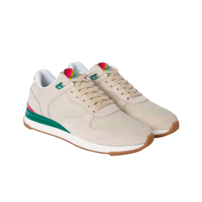 Paul Smith Lightweight Low-Top Casual Shoes Women's Beige-2