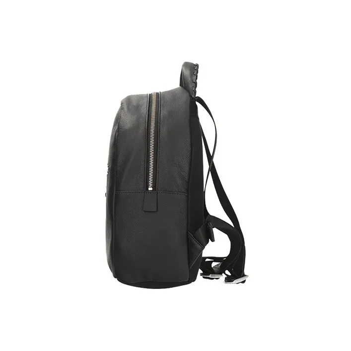 Timberland Cow Leather Backpack Women's Black-2