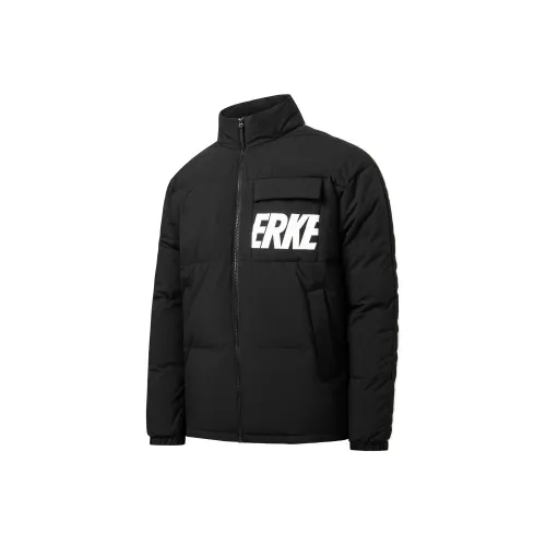 Erke Down Jackets Men Jet Black