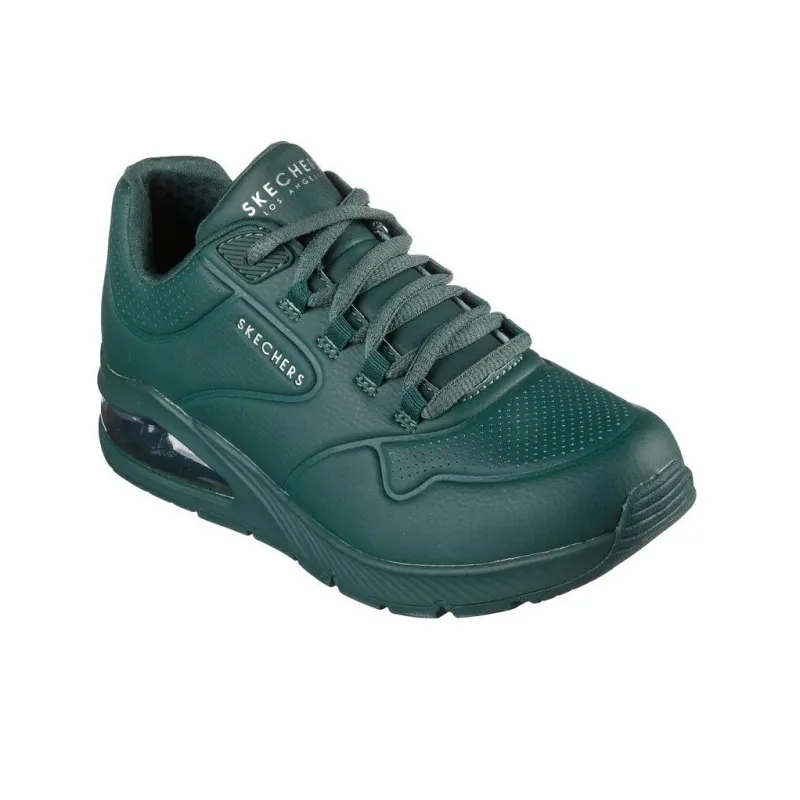 Skechers Uno 2 - Air Around You Cushioning Anti-Slip And Wear-Resistant Low-Top Sports Casual Shoes Women's Green-2