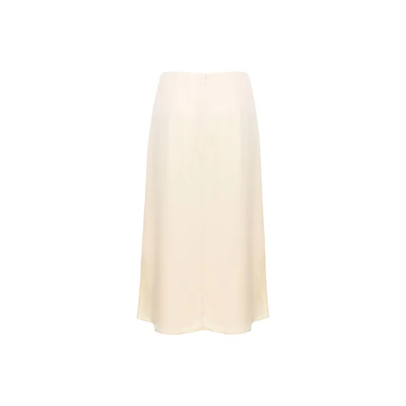 THEORY Casual Long Skirts Women's White-1