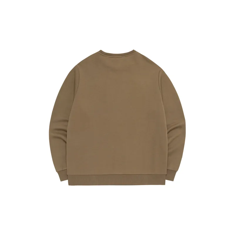 Erke Sweatshirts Men Latte Brown-1