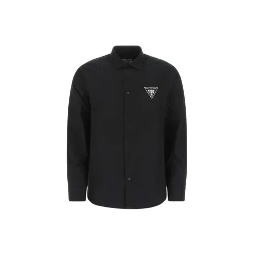 VERSACE JEANS Shirts Men Black