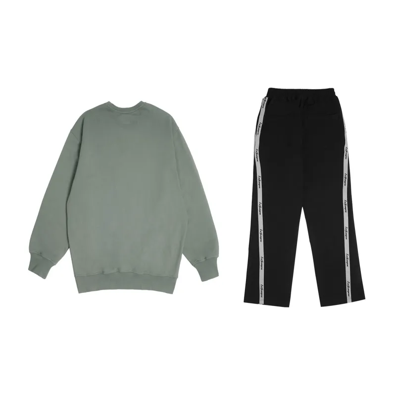 LUJIAMEN Sweatshirt Sets Men-1