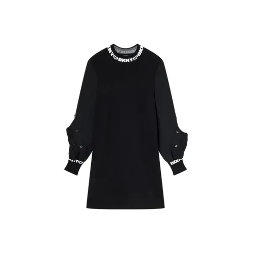 DKNY Long-Sleeved Dresses Women's Black