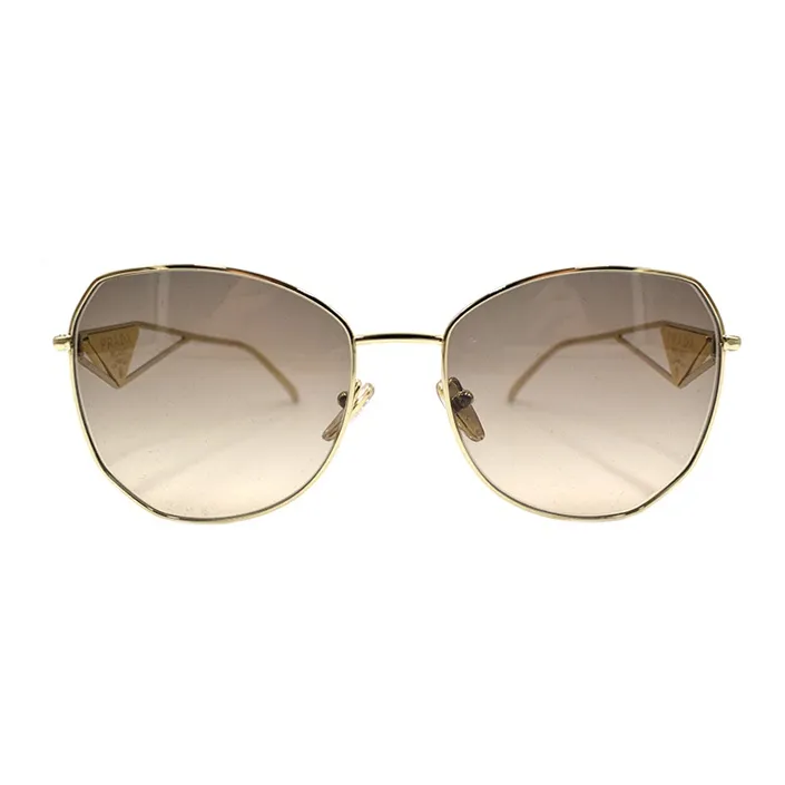 PRADA Logo plaque Oversized frame Sunglasses-1