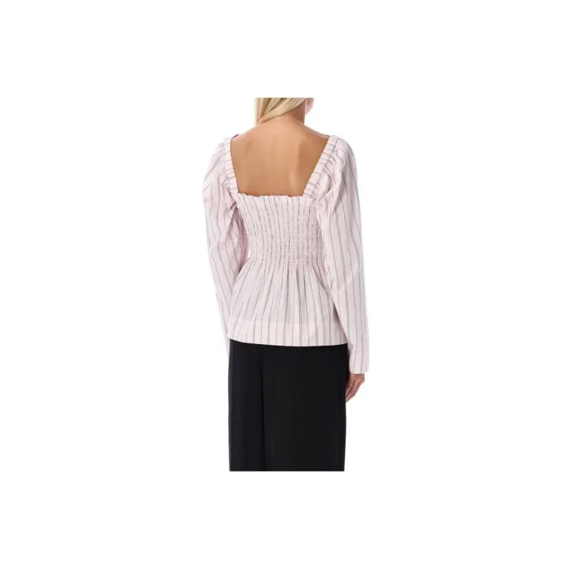 GANNI T-Shirts Women's Light Pink-1
