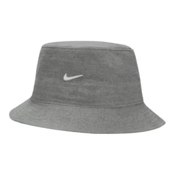Nike Polyester Bucket Hats Unisex Haze Gray