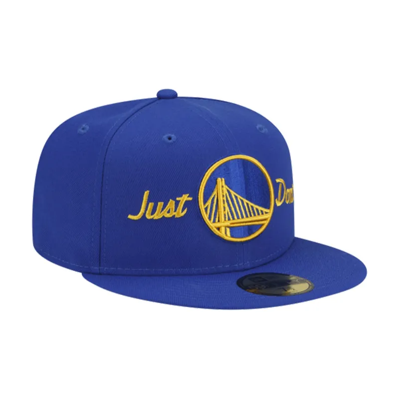 New Era X Just Don Golden State Warriors 59Fifty Fitted Hat-2