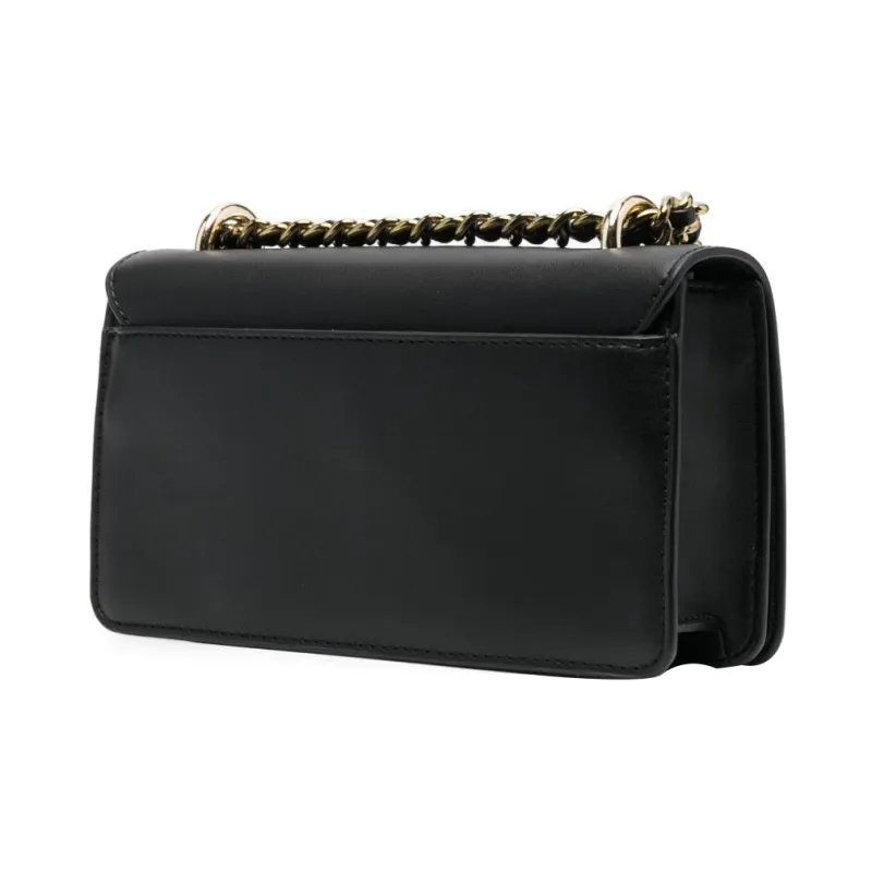 VERSACE JEANS COUTURE Polyester Shoulder Bag Crossbody Bag Women's Black-1