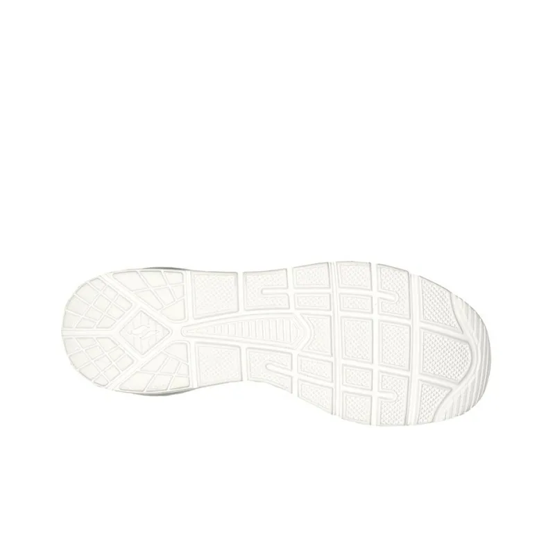 Skechers 2 - Air Around You Cushioning Anti-Slip And Wear-Resistant Mid-Top Sports Casual Shoes Women's Pure White-3