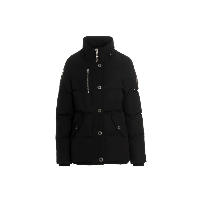 Moose Knuckles Down Jackets Women's Black-1