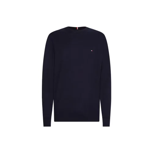 Tommy Hilfiger Cashmere Sweaters Men Dark Blue