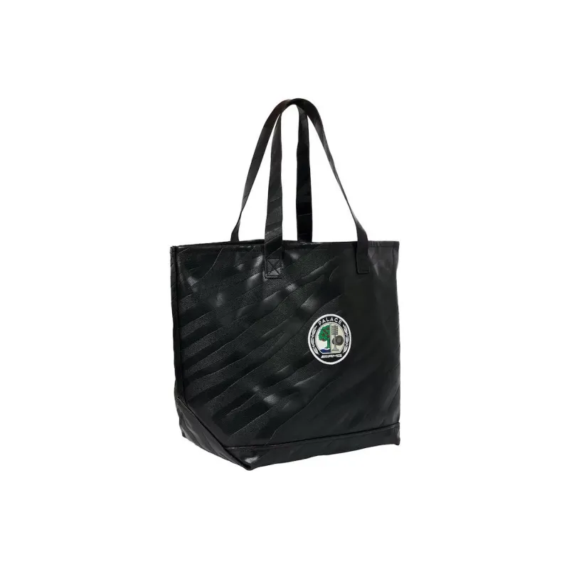 PALACE Leather Tote Bag Shopping Bag One Shoulder Handbag Shoulder Bag Regular Unisex Black-1