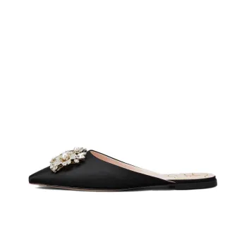 Roger Vivier Closed Toe Slippers Women's Black