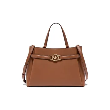 MICHAEL KORS Leather Handbag, Shoulder Bag Medium Size Women's Leather Brown