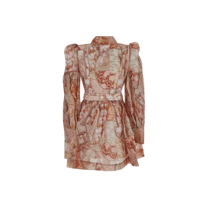 Zimmermann Long-Sleeved Dresses Women's Orange-1