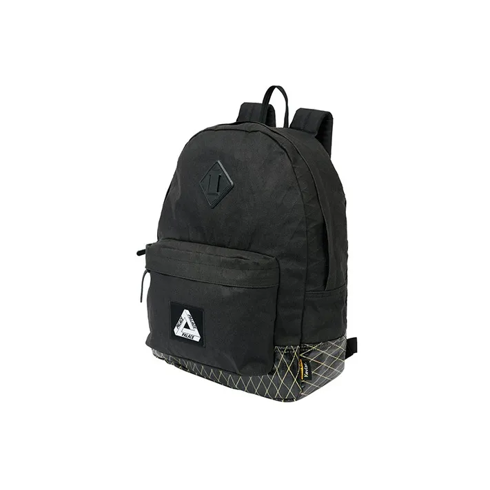 PALACE Canvas Blended With Cotton Backpack Regular Unisex Black-1