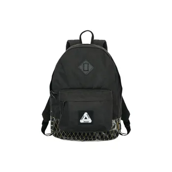 PALACE Canvas Blended With Cotton Backpack Regular Unisex Black