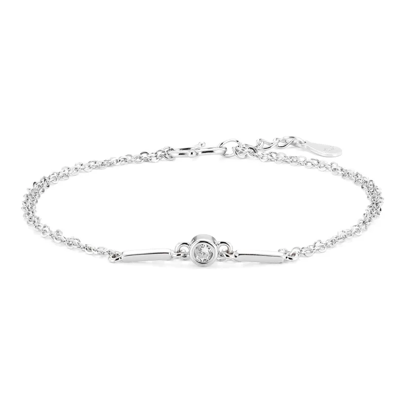 XXOFF Bracelets Women's Silvery White-2