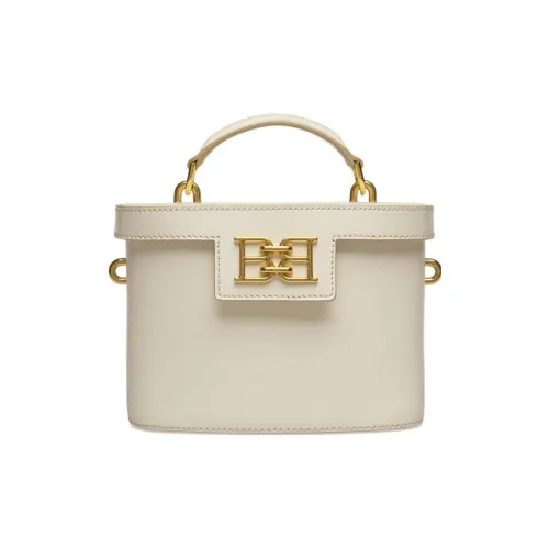 BALLY Calfskin Handbag, Shoulder Bag, Crossbody Bag Women's White