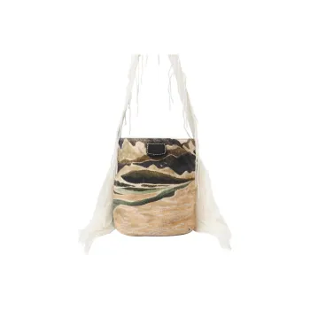 Chloe Wool Knitted Nappa Lambskin Bucket Bags Crossbody Bag Shoulder Bag Women's Multicolor