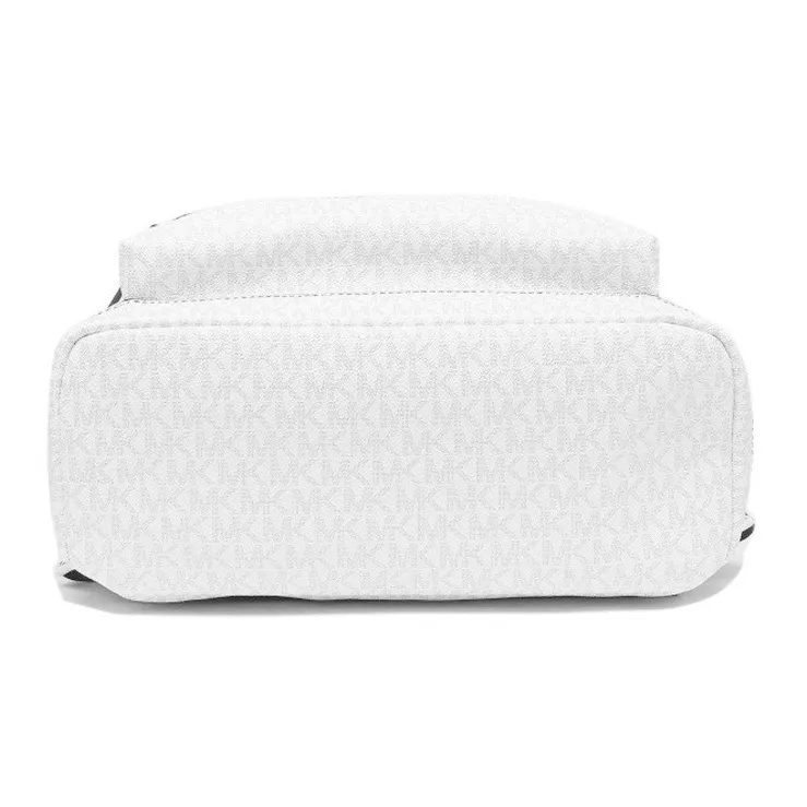 MICHAEL KORS MK Cooper Canvas Backpack Tubas Unisex White-4