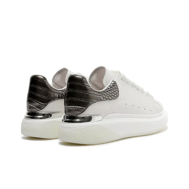 CERRUTI 1881 Stylish Skateboarding Shoes Women's Gray-4