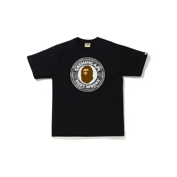 A BATHING APE Splinter Camo Busy Works Tee