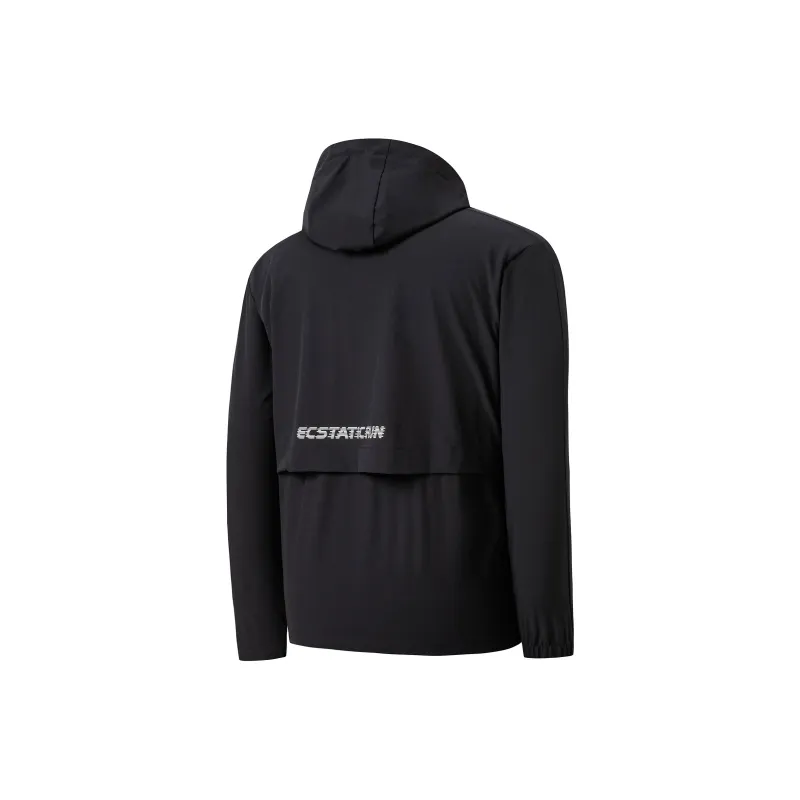 Erke Jackets Men Jet Black-1