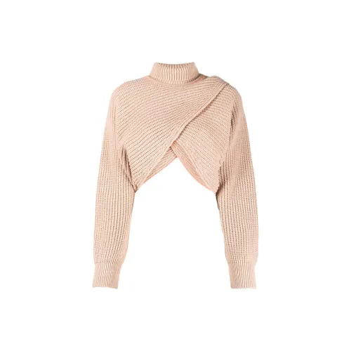 MSGM Crop Tops Women's Beige