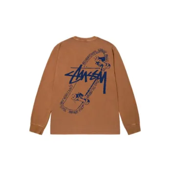 Stussy Skate Posse Pigment Dyed Ls Tee